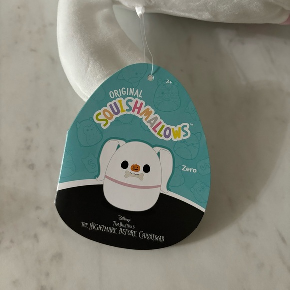 Zero the Ghost Dog Squishmallow - Picture 2 of 3